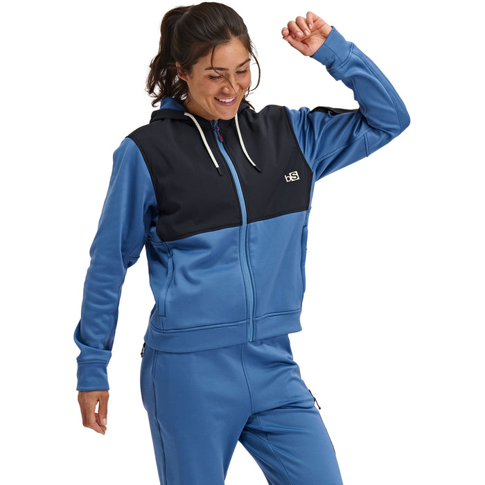 BlackStrap Spectrum Full Zip Hoodie - Women's Moonlight