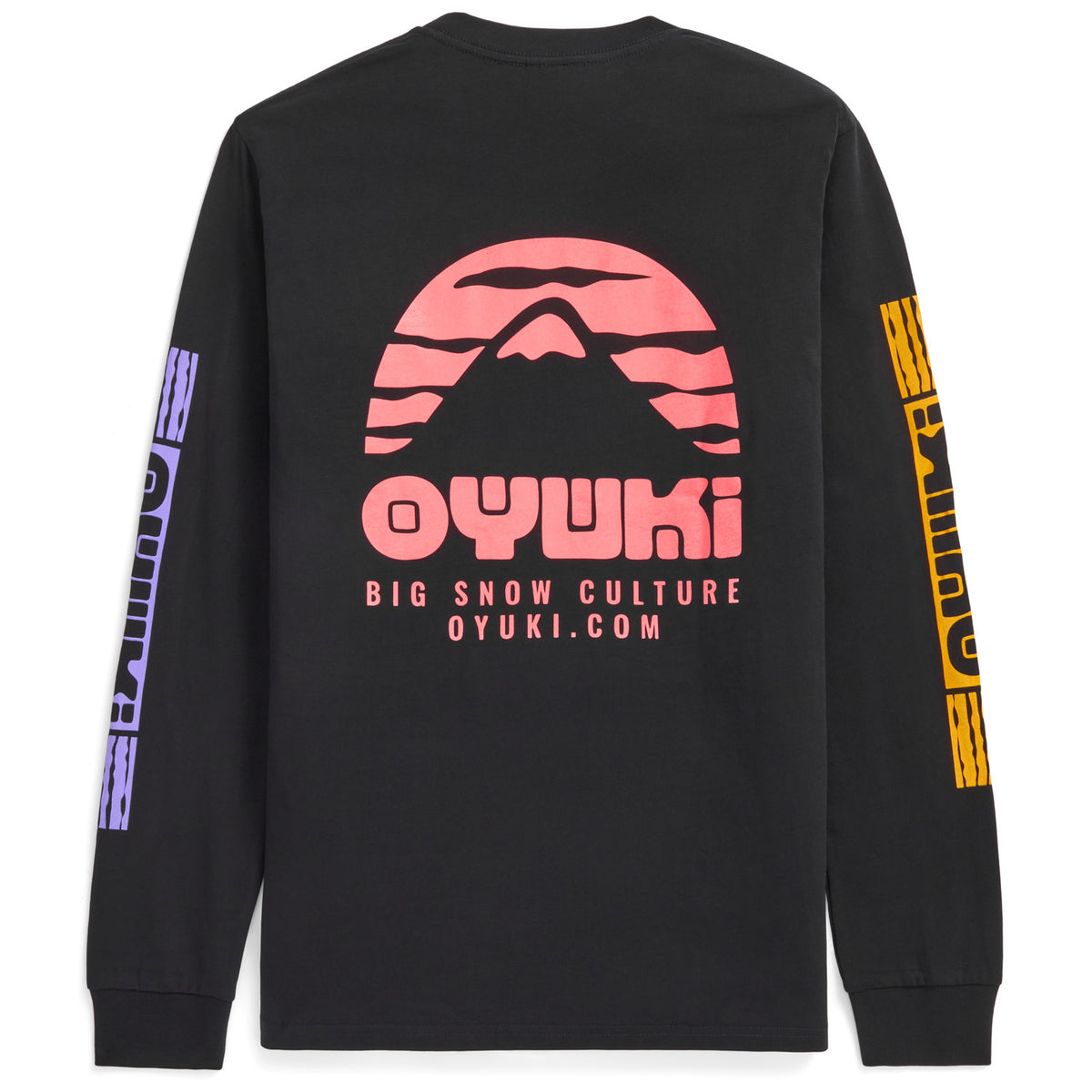 Oyuki Pocket Long-Sleeve T-Shirt - Unisex Black