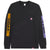 Oyuki Pocket Long-Sleeve T-Shirt - Unisex Black