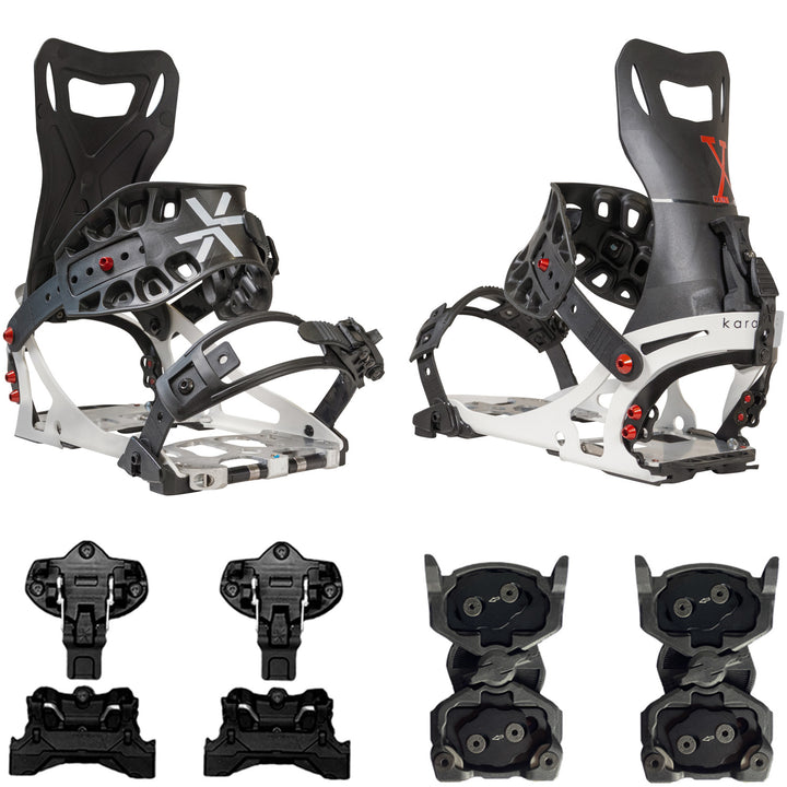 Karakoram Prime-X + Split Interface Splitboard Bindings