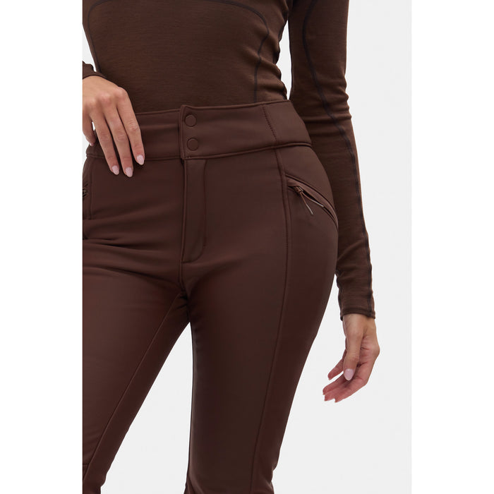 Halfdays Emma Soft Shell Pants - Women's Spiked Cocoa