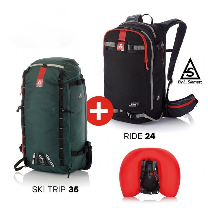 Arva Switch Adventure Ride 24 & ST35 Airbag Backpack Bundle