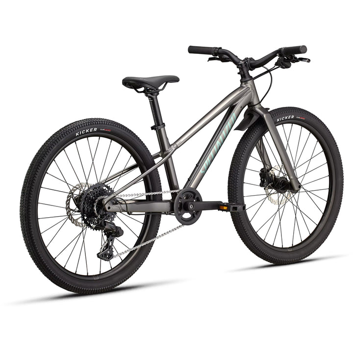 Specialized Riprock 24 Complete Mountain Bike - Kids' 2026 Gloss Smoke / Fjord Metallic