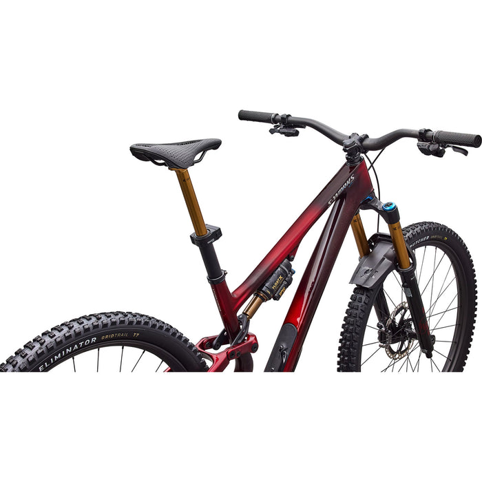 Specialized S-Works Stumpjumper 15 EVO Di2 Complete Mountain Bike 2026 Gloss Solidity Metallic / Bordeaux Metallic / Brushed Chrome