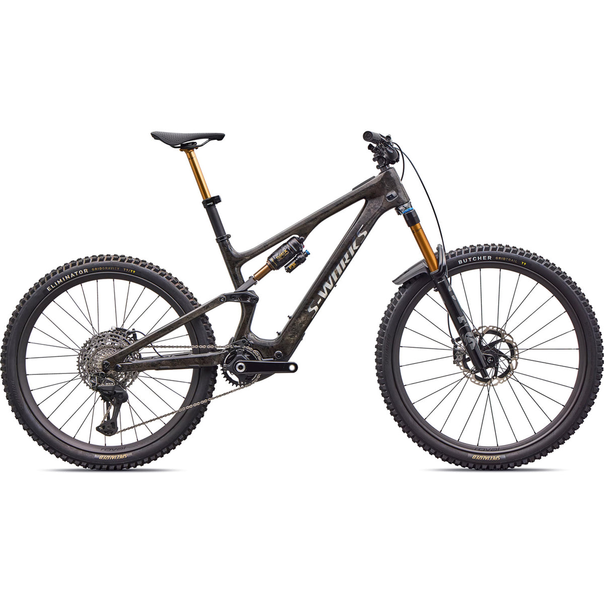 Specialized S-Works Turbo Levo SL 2 Di2 E-Mountain Bike 2026 Charcoal Tint / Impasto / Chrome