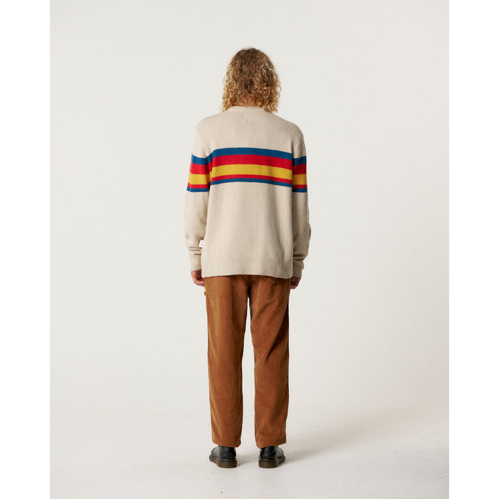 The Critical Slide Society Horizon Crew Knit - Men's Ecru