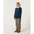 The Critical Slide Society Sun Cured 1/4 Zip Rugby - Men's Navy