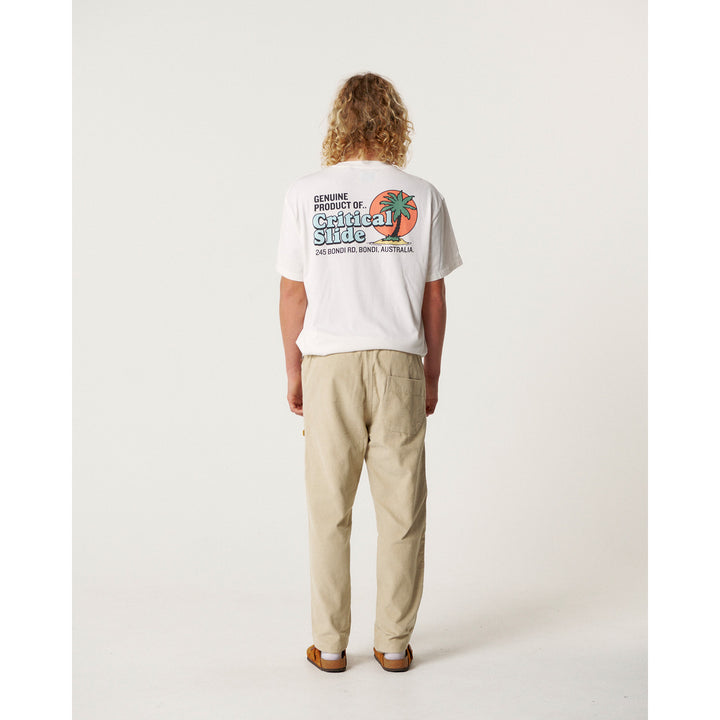 The Critical Slide Society All Day Cord Pants - Men's Ecru