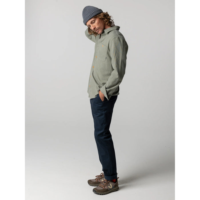Finisterre Gylly Shirt - Men's Shadow Green