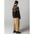 Finisterre Porth Fair-Isle Yoke Jumper Sweater - Women's Burnt Umber/Caramel