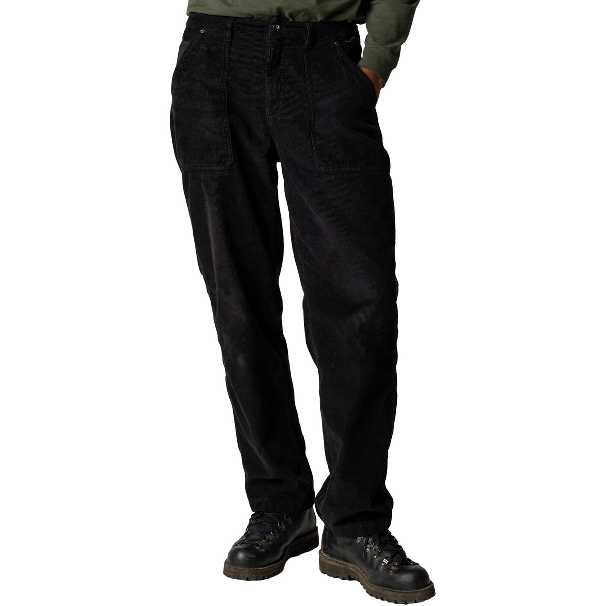 Finisterre Basset Cord Trouser - Men's Washed Black