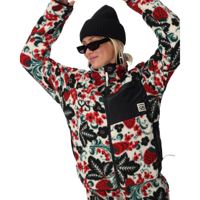 Spyder Society Fleece Jacket - Women's Society Racing Green