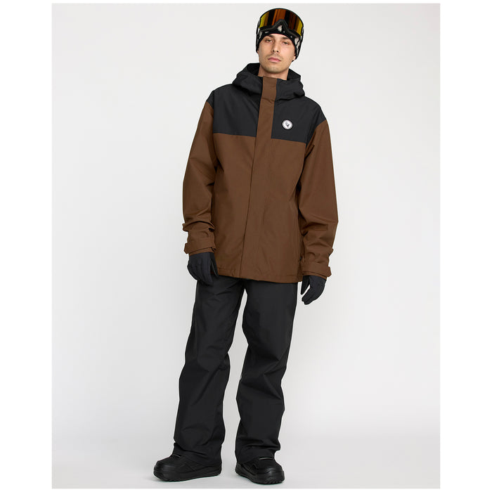 Volcom Buckthreeeighty Jacket - Men's Brown