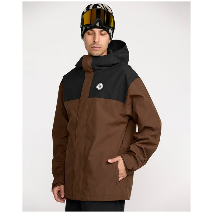 Volcom Buckthreeeighty Jacket - Men's Brown