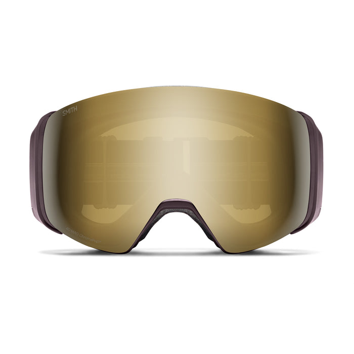 Smith 4D MAG Low Bridge Fit Goggles Mystic/ChromaPop Sun Black Gold Mirror+Chromapop Storm Blue Sensor Mirror