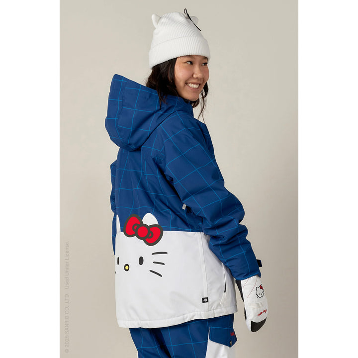 686 Athena Insulated Jacket - Women's Hello Kitty Grid Colorblock