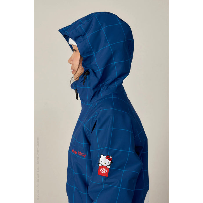 686 Athena Insulated Jacket - Women's Hello Kitty Grid Colorblock