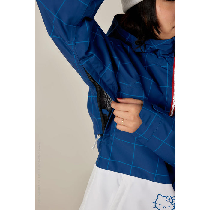 686 Athena Insulated Jacket - Women's Hello Kitty Grid Colorblock