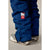 686 Aura Insulated Cargo Pants - Women's Hello Kitty Blue Grid Colorblock