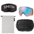 Smith 4D MAG XL Goggles Black Camo/ChromaPop Sun Green Mirror+ChromaPop Storm Blue Sensor Mirror