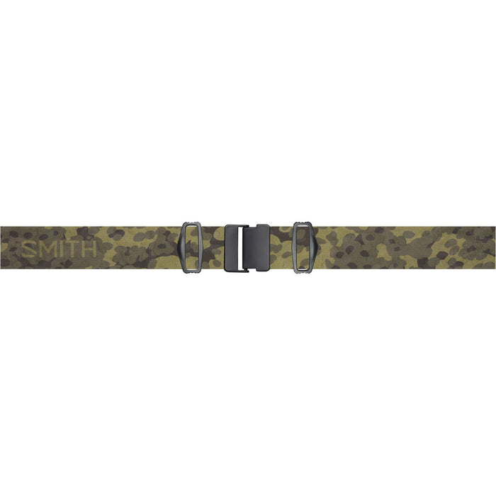 Smith 4D MAG XL Goggles Black Camo/ChromaPop Sun Green Mirror+ChromaPop Storm Blue Sensor Mirror