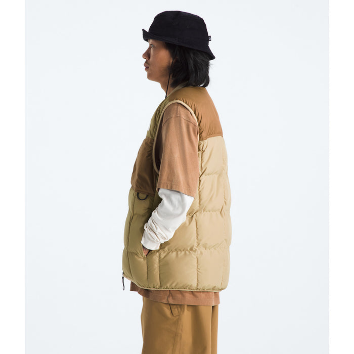 The North Face Unwind Vest - Unisex Khaki Stone/Utility Brown