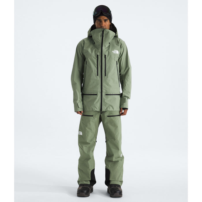 The North Face Summit Tsirku GORE-TEX Pro Bibs - Men's Bark Mist/TNF Black