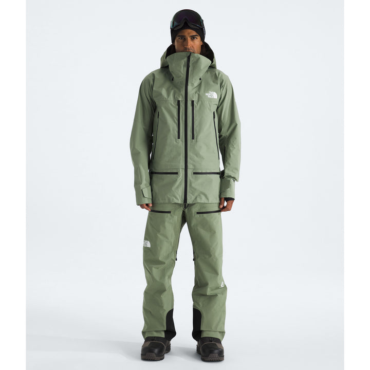 The North Face Summit Tsirku GORE-TEX Pro Bibs - Men's Bark Mist/TNF Black