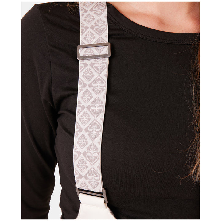 Roxy Summit Bibs - Women's Snow White