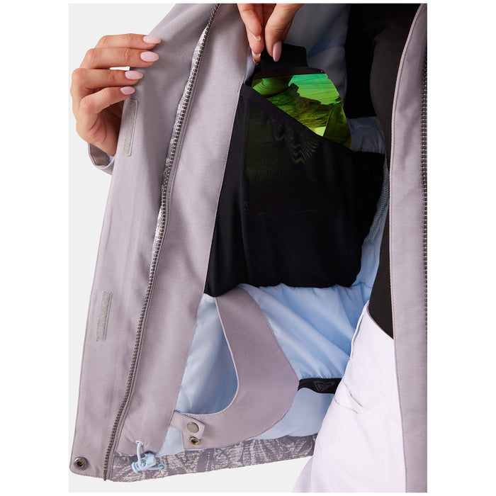 Roxy Jetty Block Jacket - Women's Heather Grey Combo