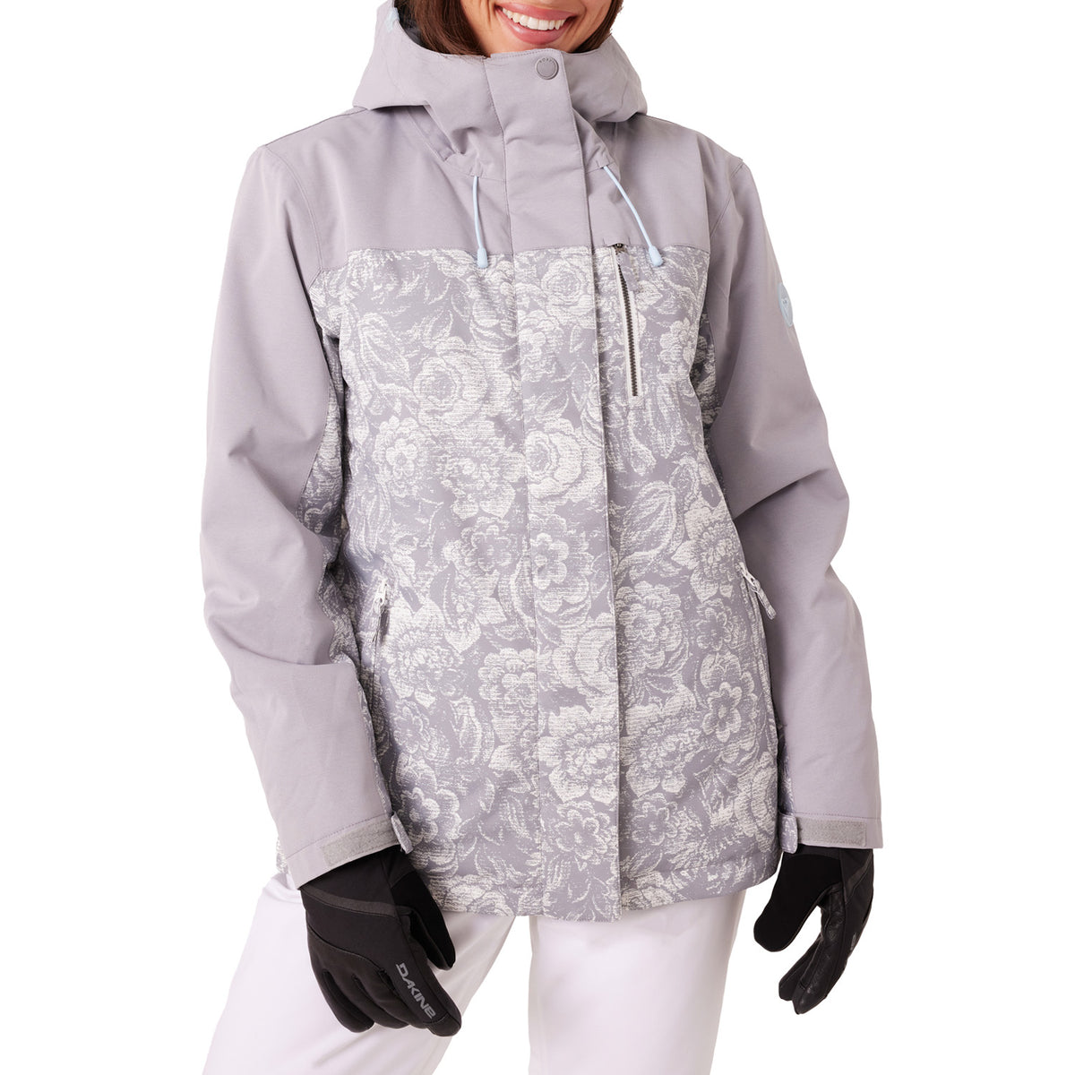 Roxy Jetty Block Jacket - Women's Heather Grey Combo