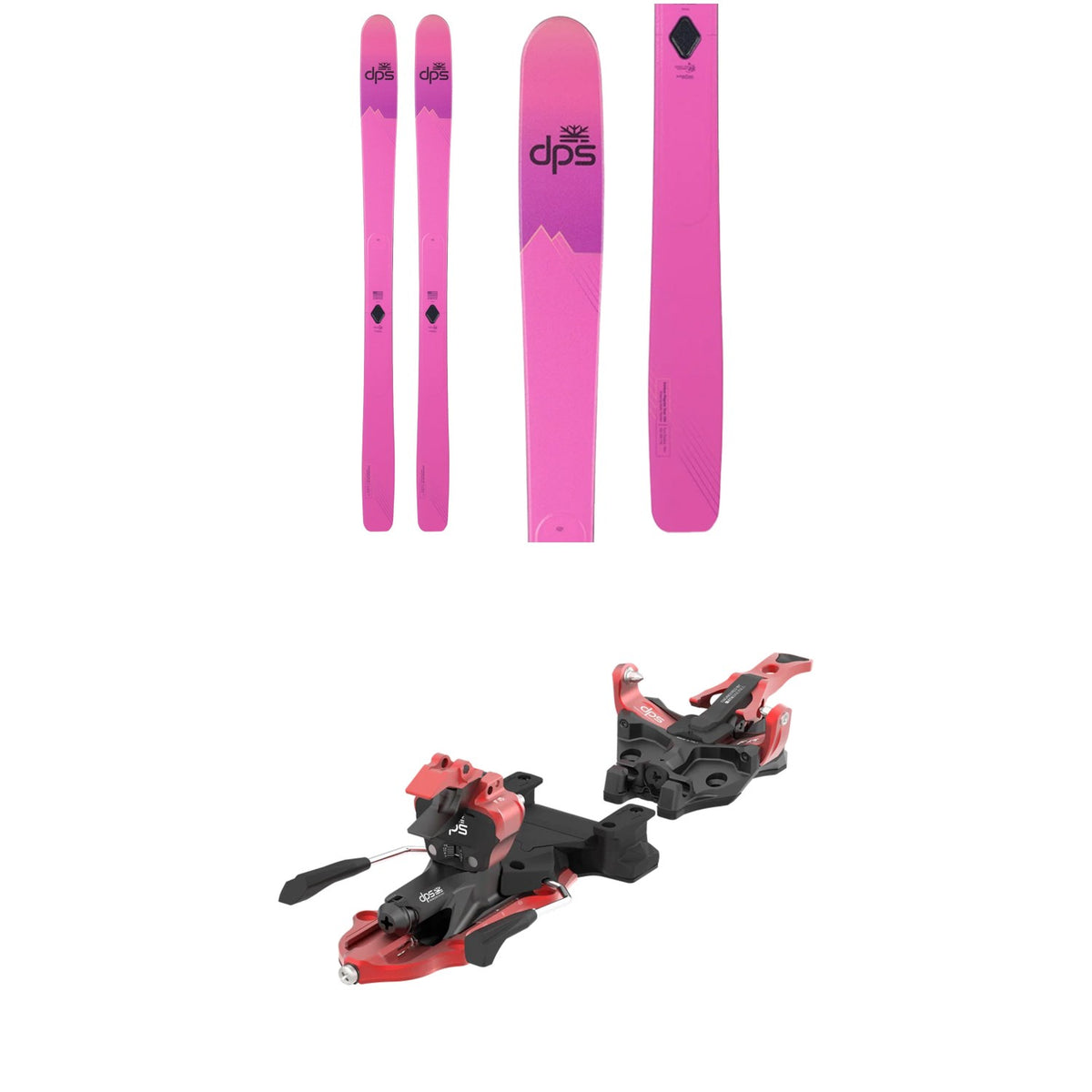 DPS Pagoda Tour CFL 100 Skis + F15 EVO Alpine Touring Ski Bindings 2026