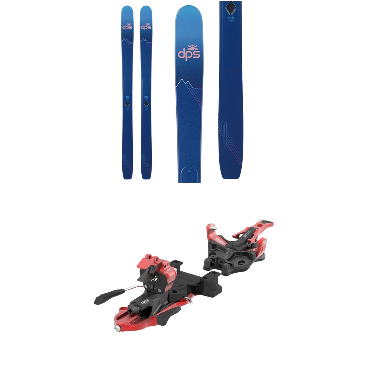 DPS Pagoda Tour CFL 105 Skis + F15 EVO Alpine Touring Ski Bindings 2026