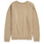 evo x NST Embroidered Pigment Dyed Crew Neck Sweatshirt - Unisex Sandstone