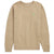 evo x NST Embroidered Pigment Dyed Crew Neck Sweatshirt - Unisex Sandstone