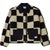 Brixton Delilah Sherpa Jacket - Women's Black/Natural Finish Line Chec
