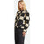 Brixton Delilah Sherpa Jacket - Women's Black/Natural Finish Line Chec