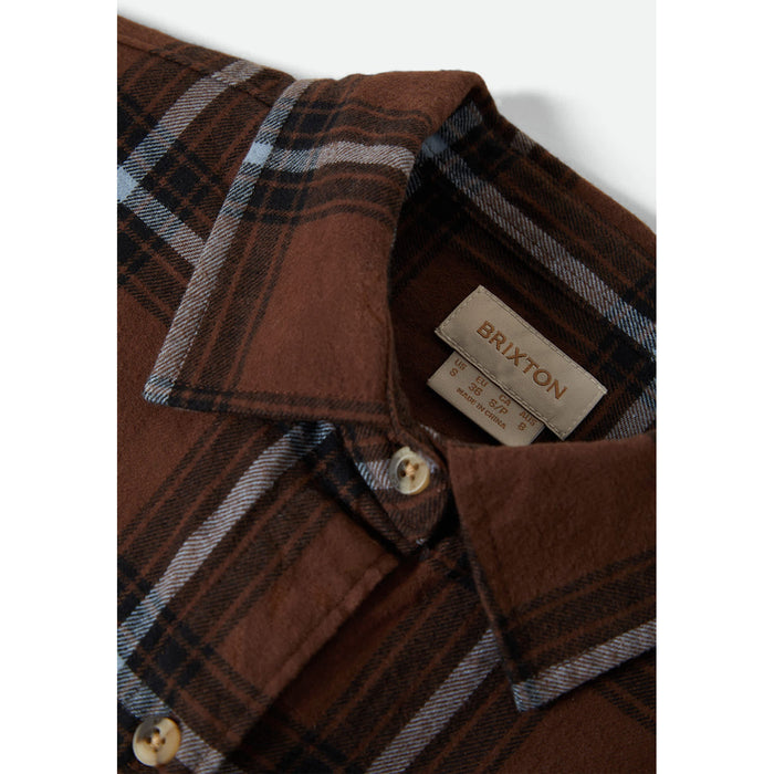 Brixton Bowery Vintage Overshirt - Women's Pinecone Brown/Black/Borrowed
