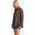 Brixton Bowery Vintage Overshirt - Women's Pinecone Brown/Black/Borrowed