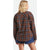 Brixton Bowery Vintage Overshirt - Women's Pinecone Brown/Black/Borrowed