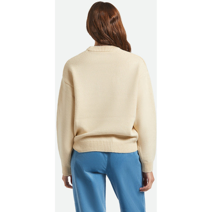 Brixton Ranching Club Crew Sweatshirt - Women's Whitecap
