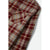 Brixton Vintage Wash Flannel - Men's Maroon Red/Beige/Green