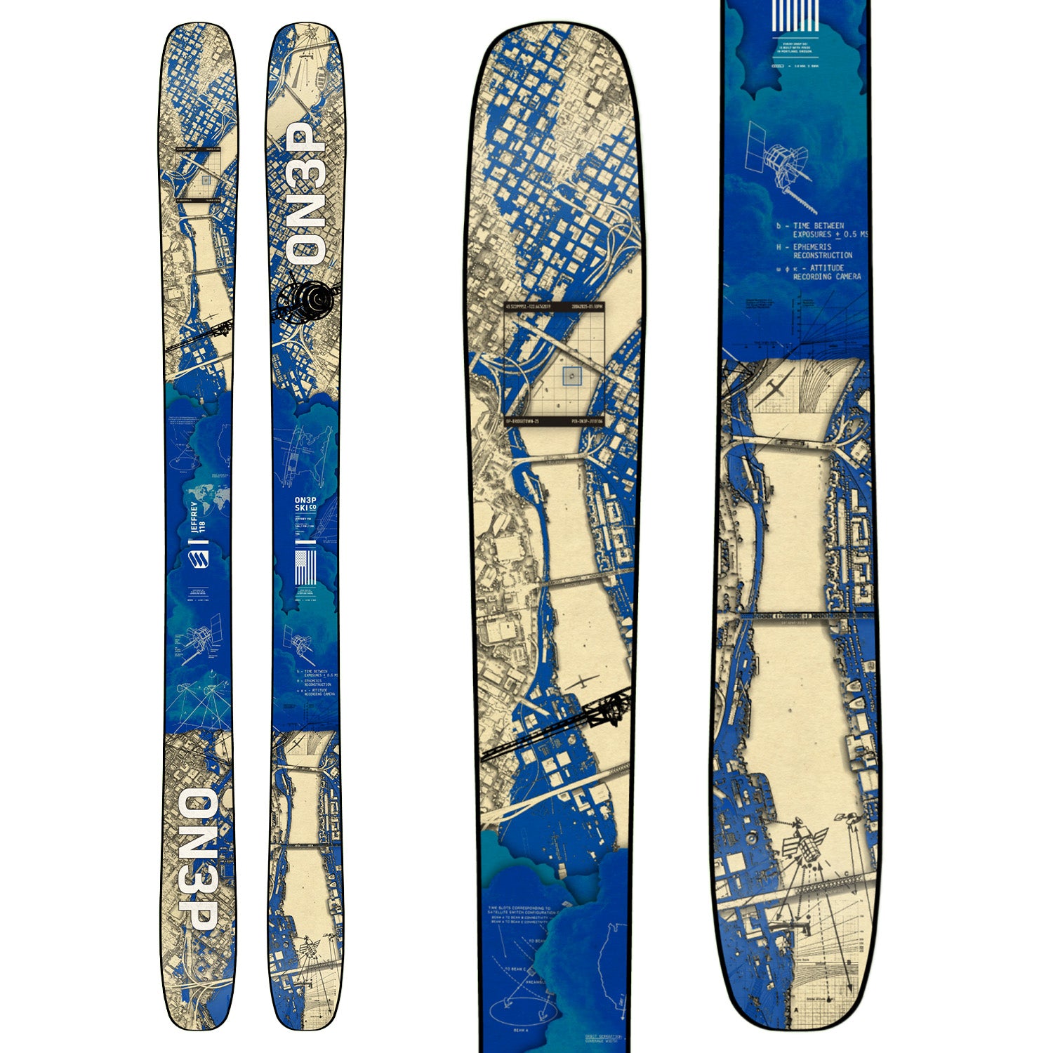 ON3P Jeffrey 118 Skis 2026 – evo