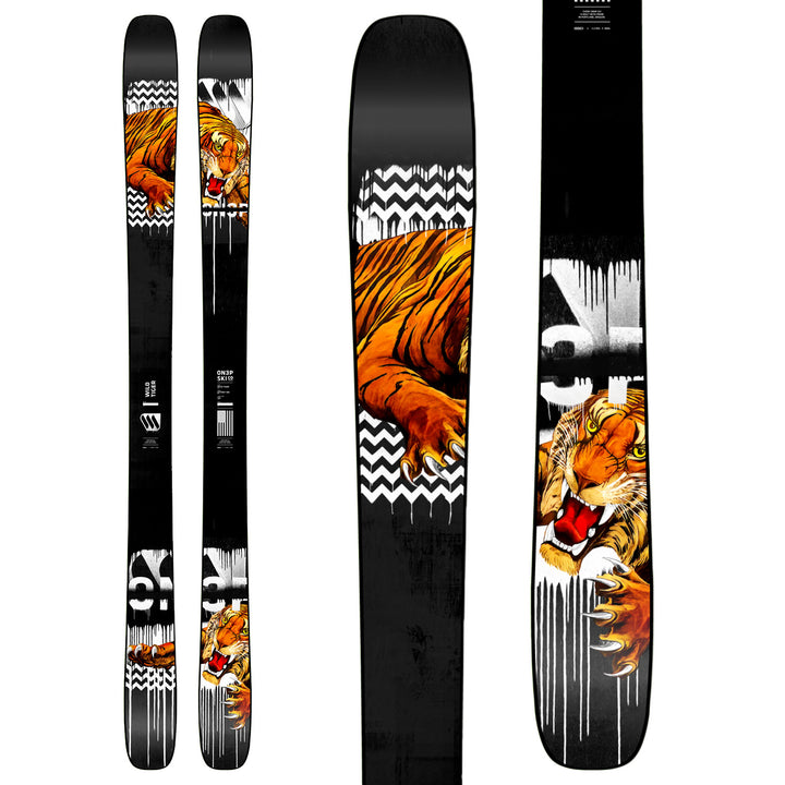 ON3P Jeffrey 100 Wild Tiger Skis 2026