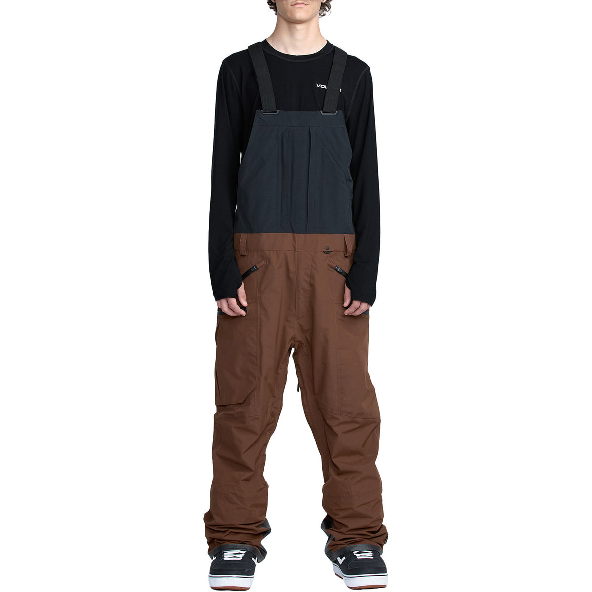 Volcom Rain GORE-TEX Bibs - Men's Brown