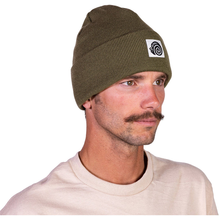 Spiral Wax Co. Brain Beanie Olive