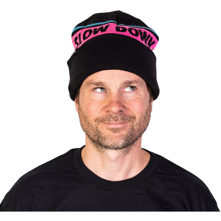 Spiral Wax Co. Slow Down Beanie Black