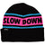 Spiral Wax Co. Slow Down Beanie Black