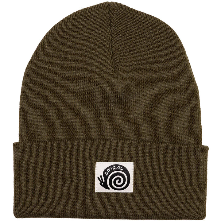 Spiral Wax Co. Brain Beanie Olive