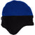 Spiral Wax Co. Valhalla Fleece Earflap Beanie Blue